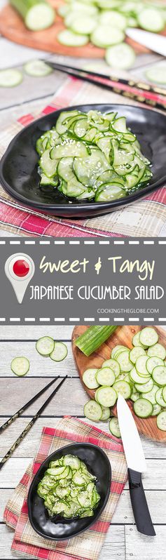 Japanese Cucumber Salad Recipe (Sunomono