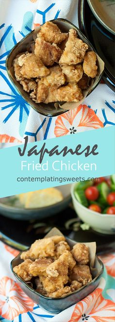 Japanese Fried Chicken with two ingredient marinade