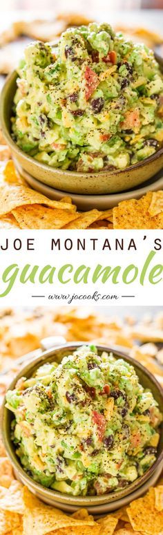 Joe Montana's Touchdown Guacamole