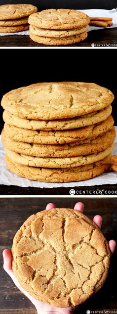 Jumbo Snickerdoodle Cookies