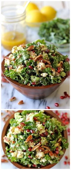 Kale Salad with Meyer Lemon Vinaigrette