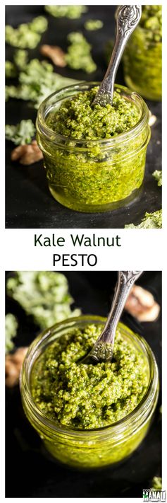 Kale Walnut Pesto