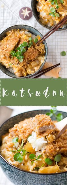 Katsudon (Fried Pork Rice Bowl