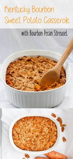 Kentucky Bourbon Sweet Potato Casserole