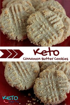 Keto Cinnamon Butter Cookies