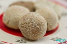 Keto Snickerdoodle Cookie Dough Balls