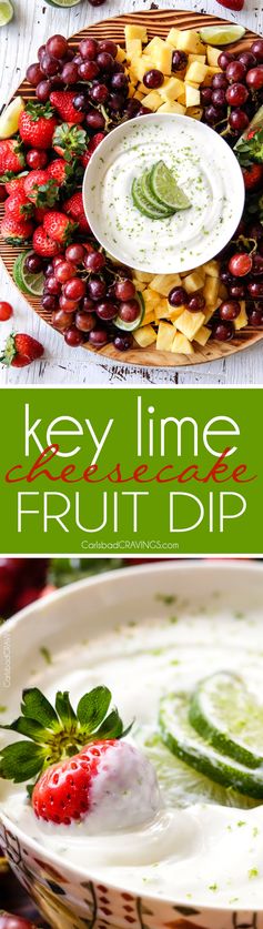 Key Lime Cheesecake Fruit Dip