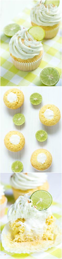 Key Lime Coconut Cupcakes