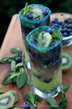 Kiwi Blueberry Mojito