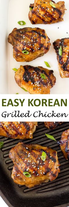 Korean BBQ Grilled Chicken