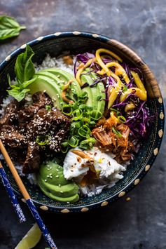 Korean Bulgogi BBQ Steak Bowls