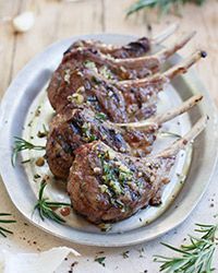 Lamb Chops with Garlic and Olive Oil