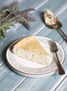 Lavender Earl Grey Cheesecake