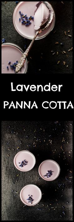 Lavender Panna Cotta