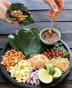 Leaf-Wrapped Salad Bites (Miang Kham