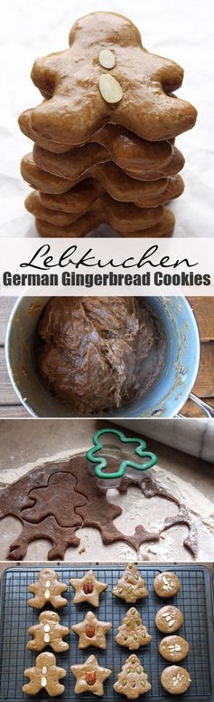 Lebkuchen - German Gingerbread Cookies