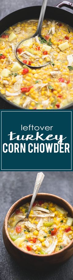 Leftover Turkey Corn Chowder