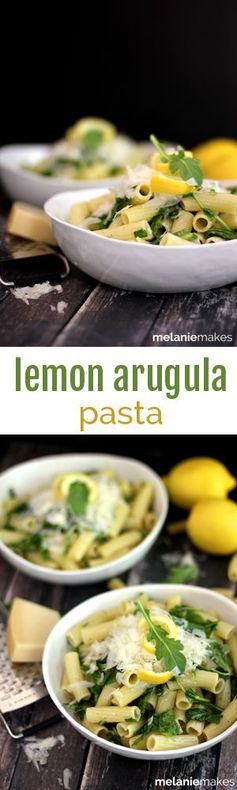 Lemon Arugula Pasta
