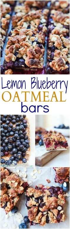 Lemon Blueberry Bars