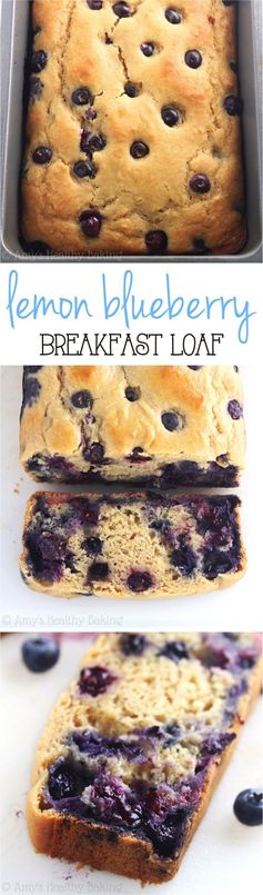 Lemon Blueberry Breakfast Loaf