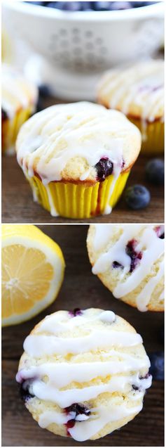 Lemon Blueberry Muffins