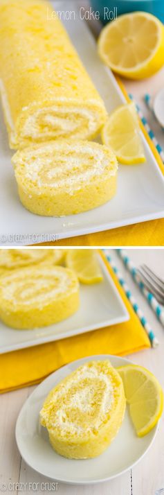 Lemon Cake Roll