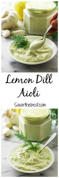 Lemon-Dill Aioli Sauce