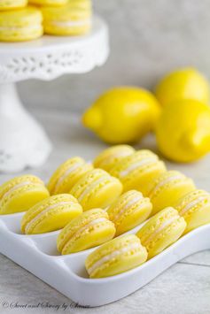 Lemon French Macarons