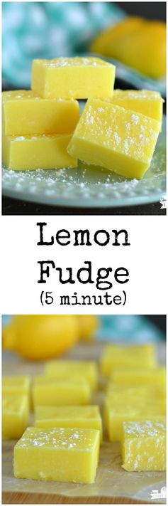 Lemon Fudge (Five Minute