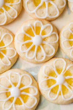 Lemon-Lime Shortbread Thumbprint Cookies