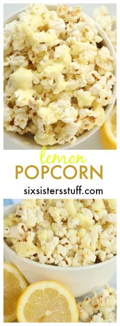 Lemon Popcorn