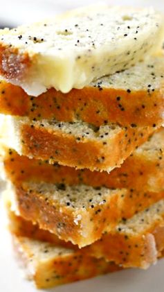 Lemon Poppy Seed Mini Loaf Cakes