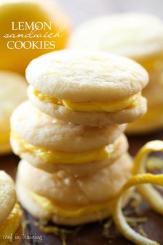 Lemon Sandwich Cookies