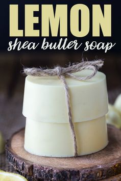 Lemon Shea Butter Soap