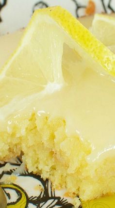 Lemon Sheet Cake from Scratch