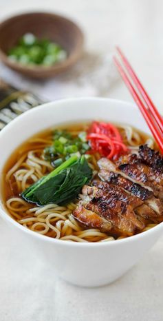 Lemongrass Chicken Soy Sauce Ramen