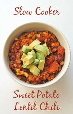 Lentil Sweet Potato Chili