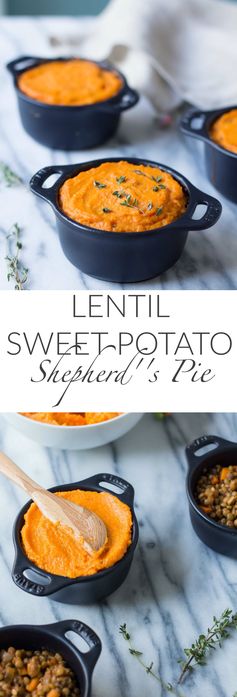 Lentil Sweet Potato Shepherd's Pie