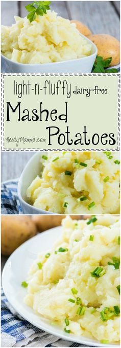 Light & Fluffy Dairy-Free Mashed Potatoes