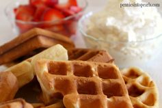 Light and Fluffy Waffles from Scratch