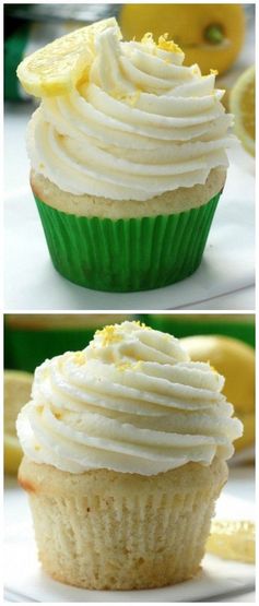 Light and Lovely Lemon Cupcakes with Lemon Buttercream