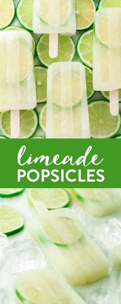 Limeade Popsicles