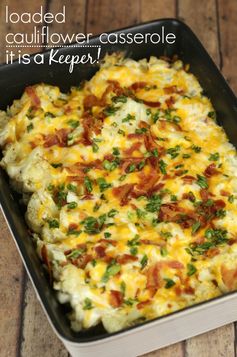 Loaded Cauliflower Casserole