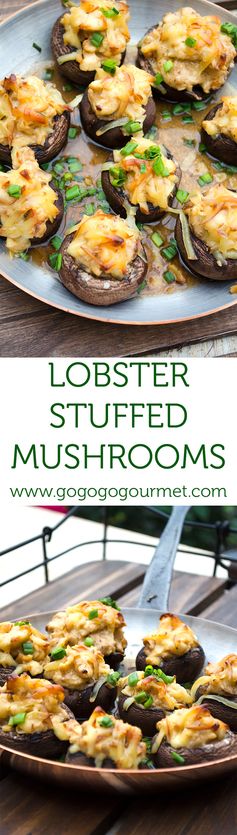 Lobster Stuffed Mushrooms