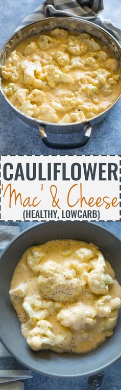 Low-Carb Cauliflower 'Mac' and Cheese