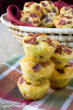 Low Carb Cheesy Bacon (Fat Head Biscuits