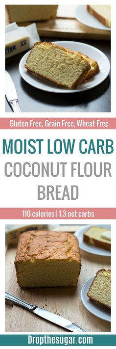 Low Carb Coconut Flour Bread