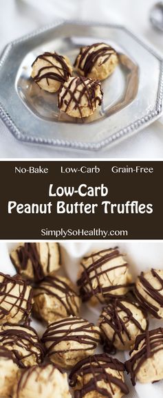 Low-Carb Peanut Butter Truffles