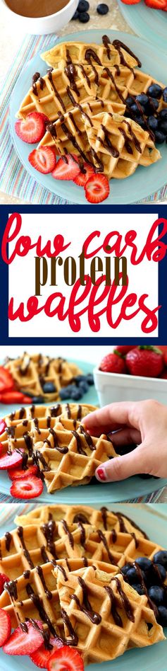 Low Carb Protein Waffles