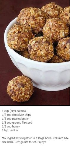 Lunch Box Snack: No-Bake Energy Bites